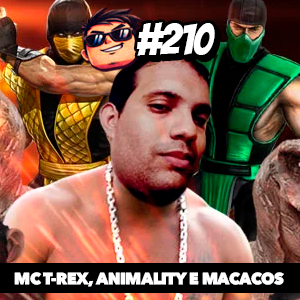 Azilacast #210 – MC T-Rex, Animality e Macacos episode artwork